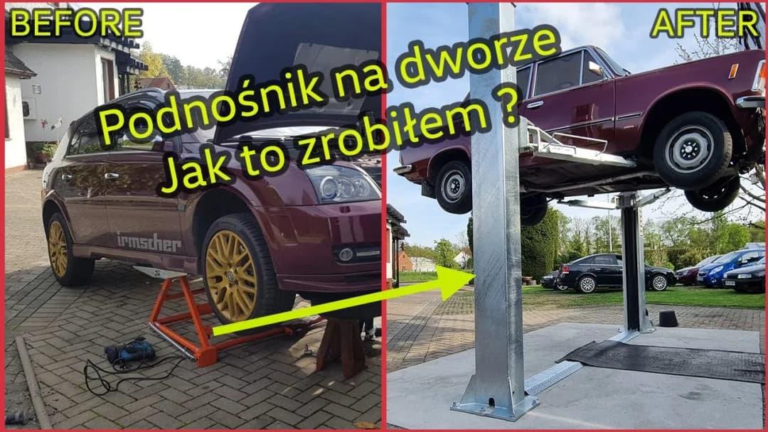 Jaki fundament pod podnośnik dwukolumnowy - uniknij kosztownych błędów
